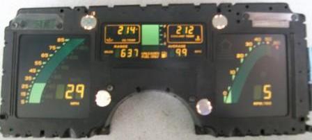 Corvette digital dash Climate control cluster Rebuilt 86 87 88 89 C4